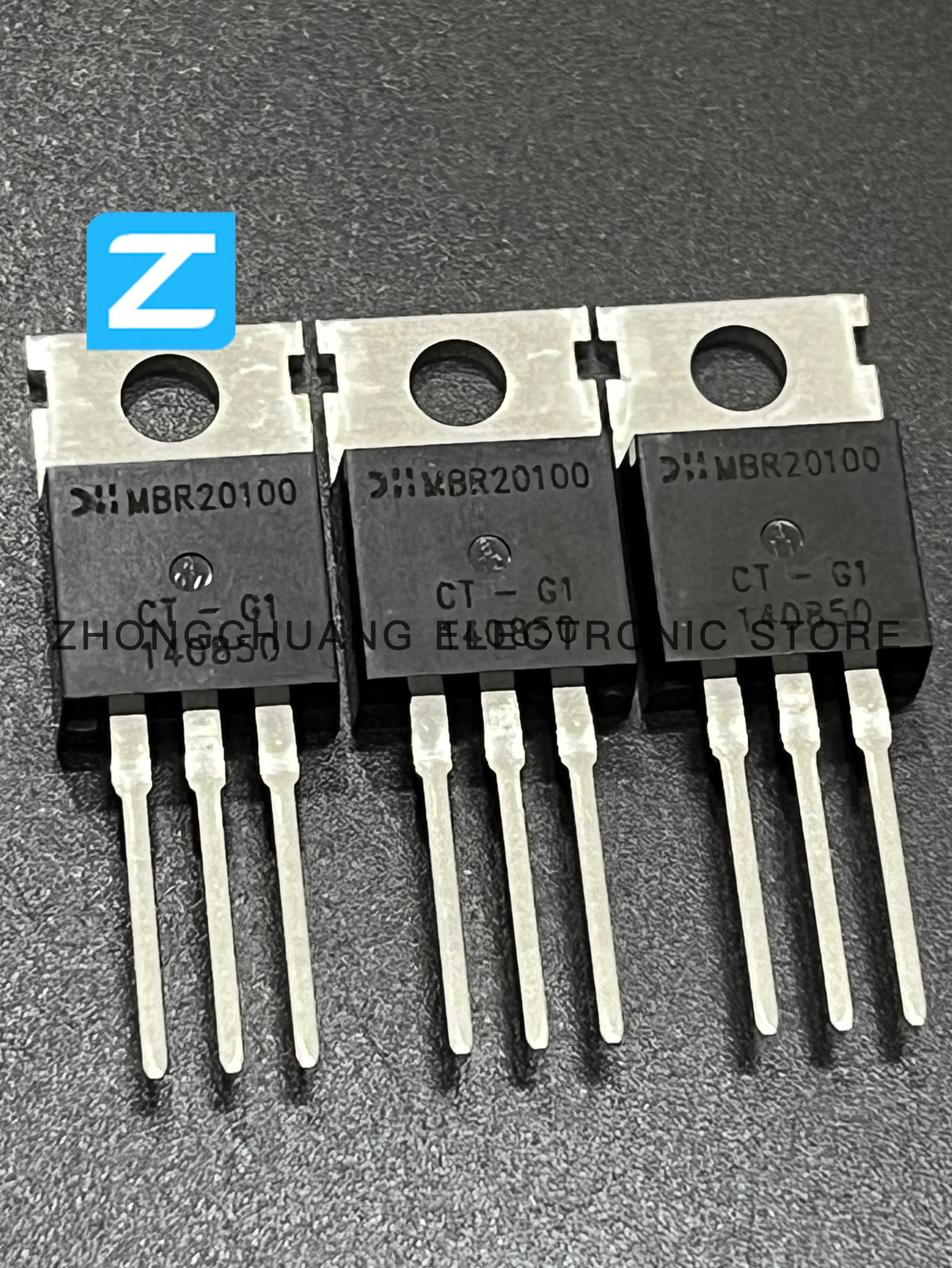 1-10PCS MBR20100CT-G1 TO-220 100V 20A Schottky Diodes new original