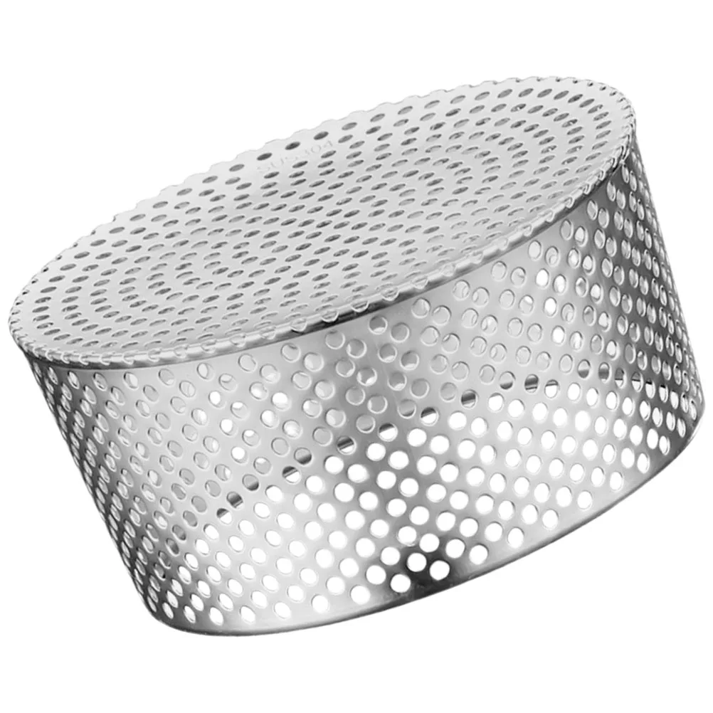 

Stainless Steel Cover 180Mm Round Gutter Guard For Roof Outdoor Floor Drain Protection Debris Animal Barrier Dome Floor