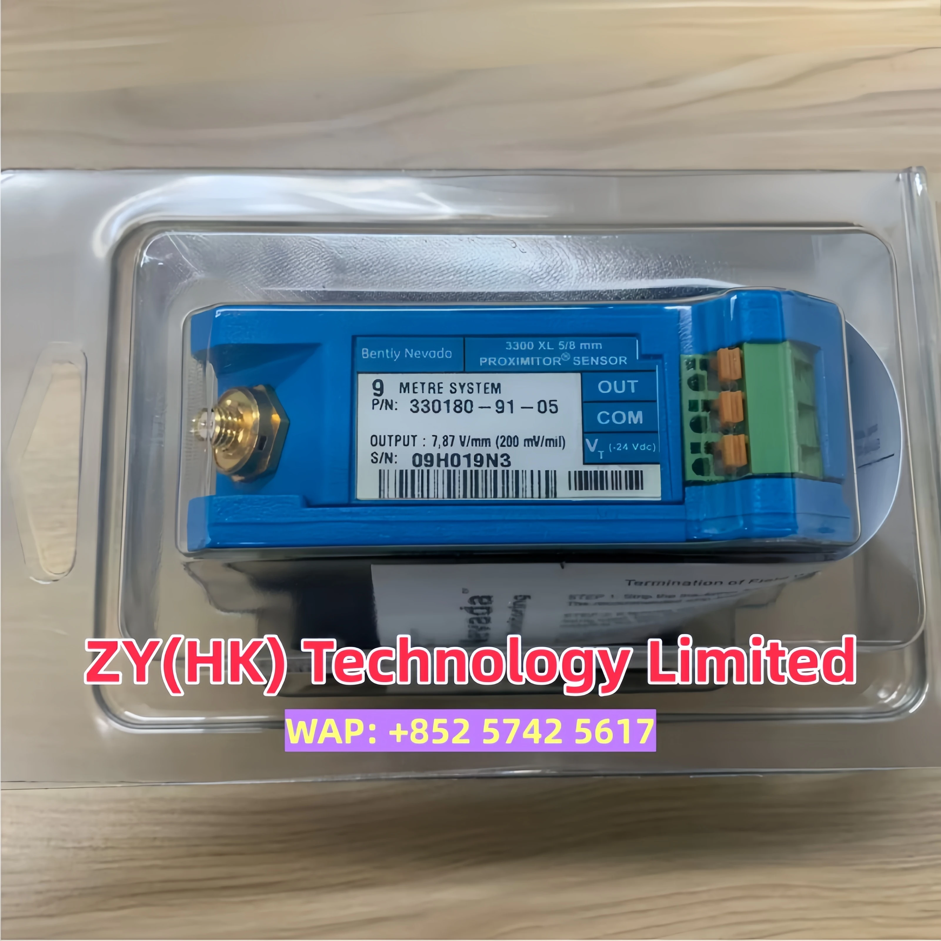 

100% Original 330180-50-05 Bently Nevada 330180-50-CN 330180-50-00 3300 XL 8 mm Proximity Transducer System