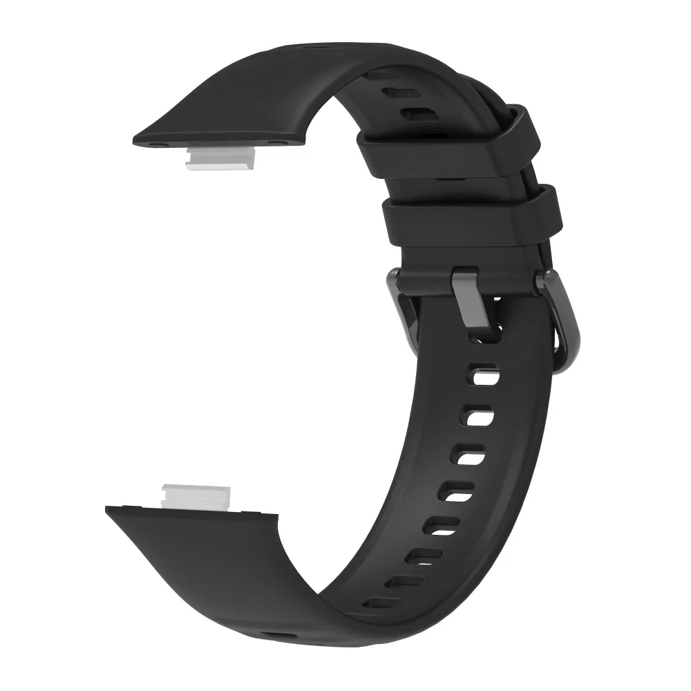 Portable Silicone Watch Strap Replacement Smart Watch Bracelet Breathable Accessories Watchband for Huawei Watch FIT 3