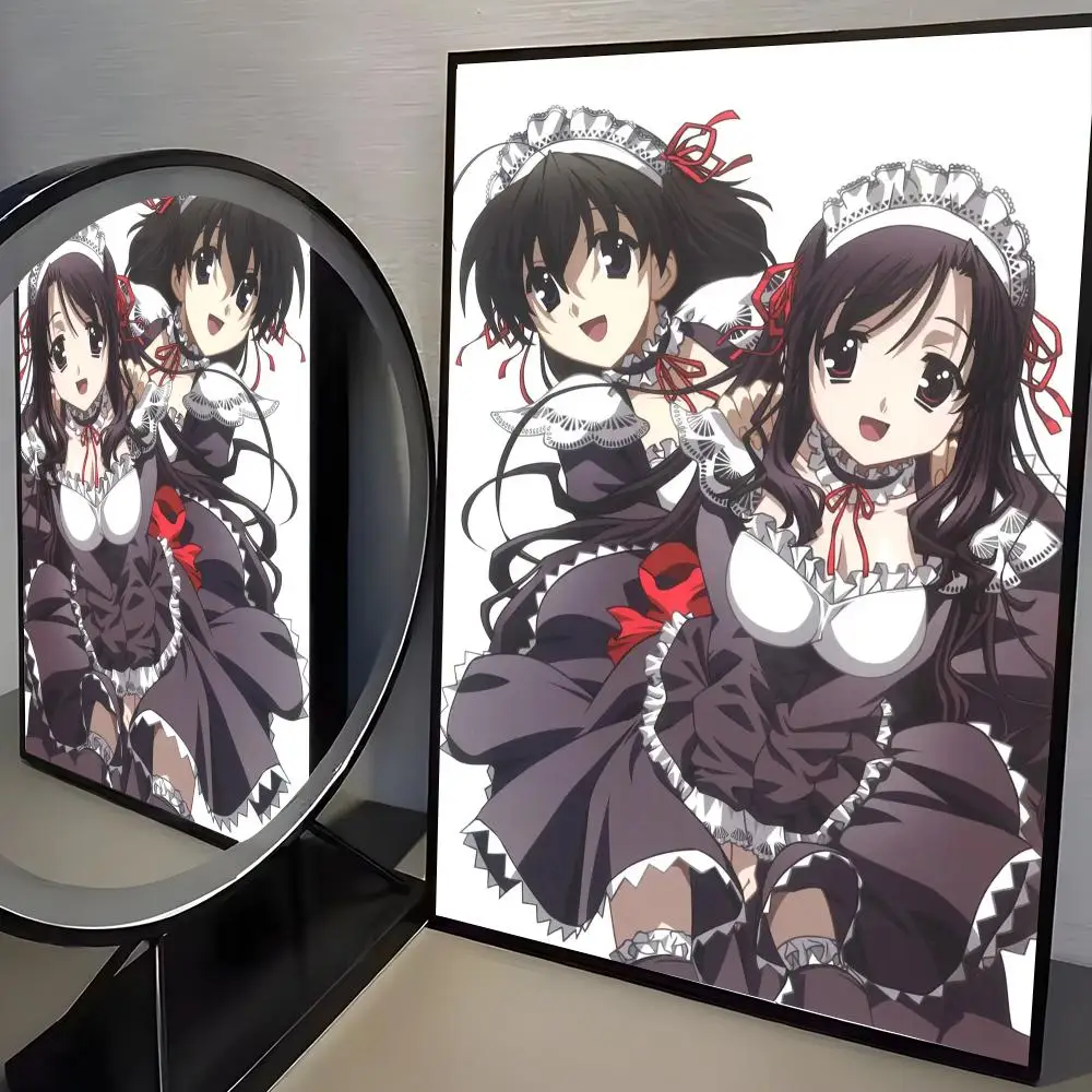 Anime School Days Poster HD, selbstklebende Wanddekoration für Zuhause, Büro, Wohnheim, Schlafzimmer und mehr, ideale Geschenkidee – Detail 8