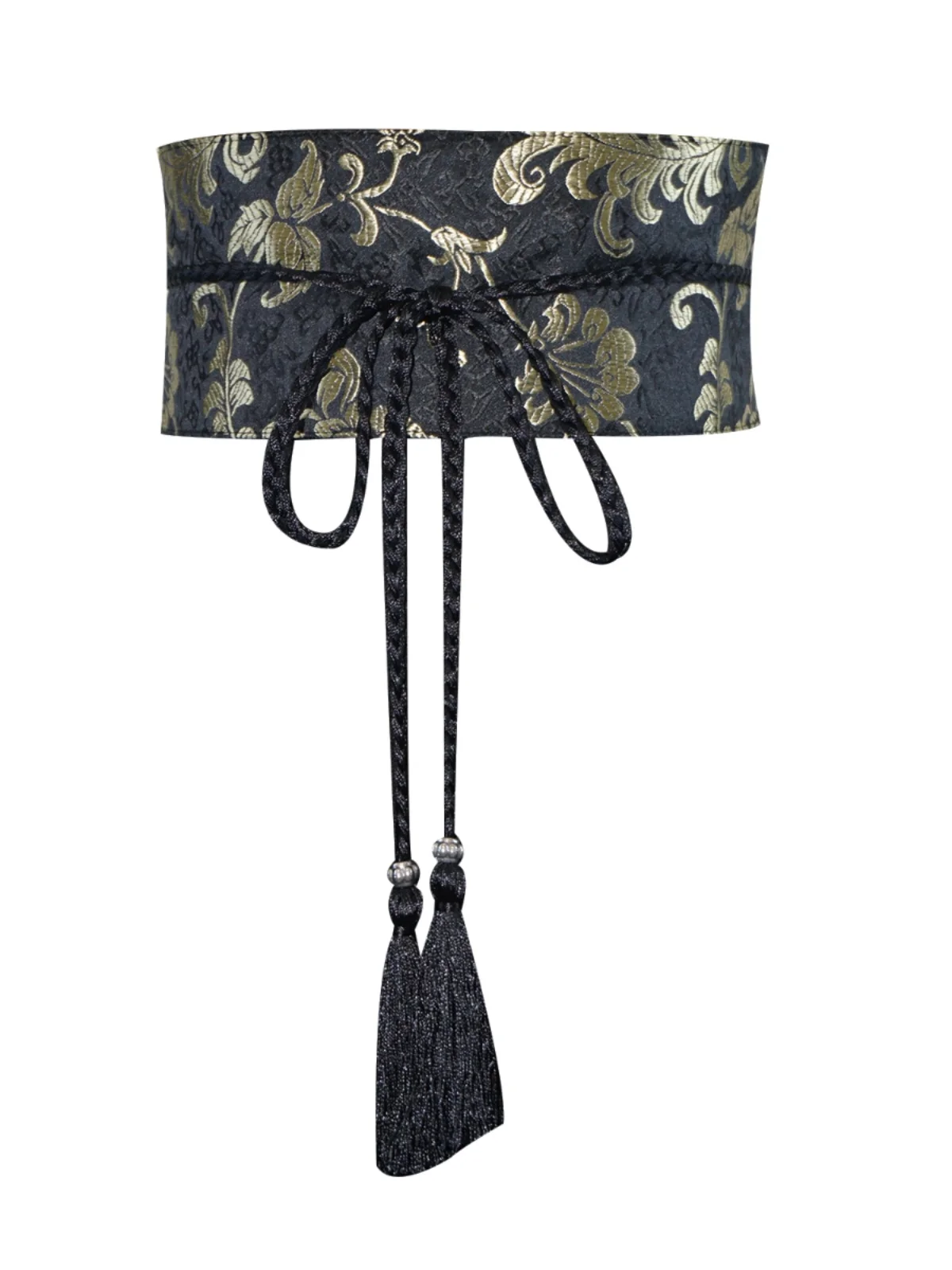 Vintage Hanfu Waistband for Women Elegant Chinese Style Belt with Tassels Chinese Bowknot Han Dynasty Accessories Clothing