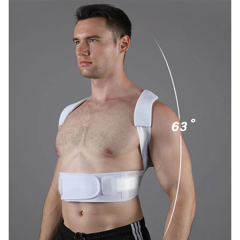 Dropshipping Stock Adjustable Back Posture Corrector Belt Women Men Prevent Slouching Relieve Pain Posture Corrector