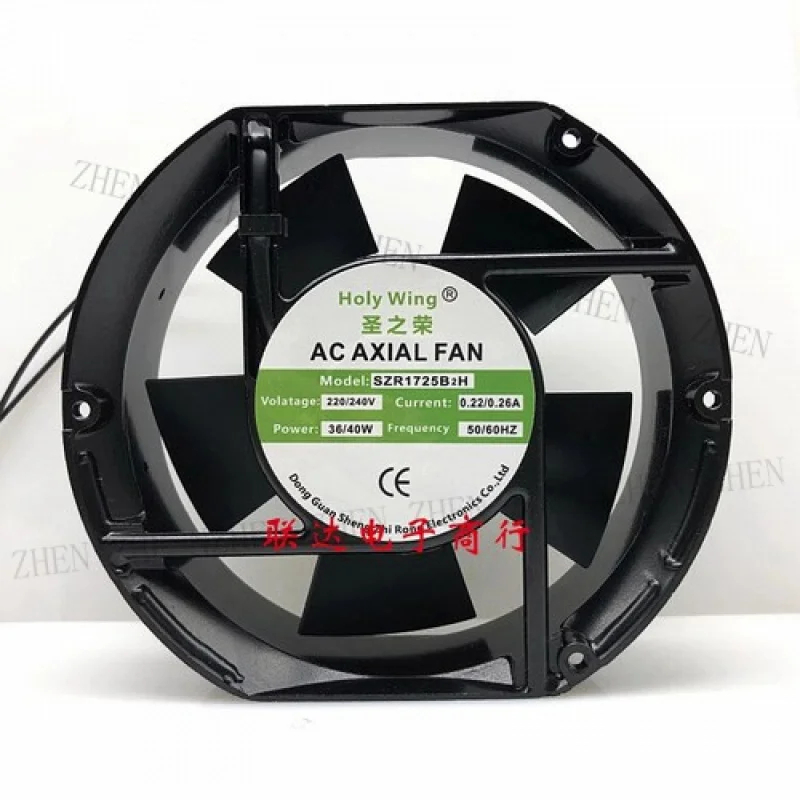 Y  1 Pc.  FOR SZR1725B2H AC220V-240V 0.22-0.26A 36-40W 17CM Inverter Cooling Fan