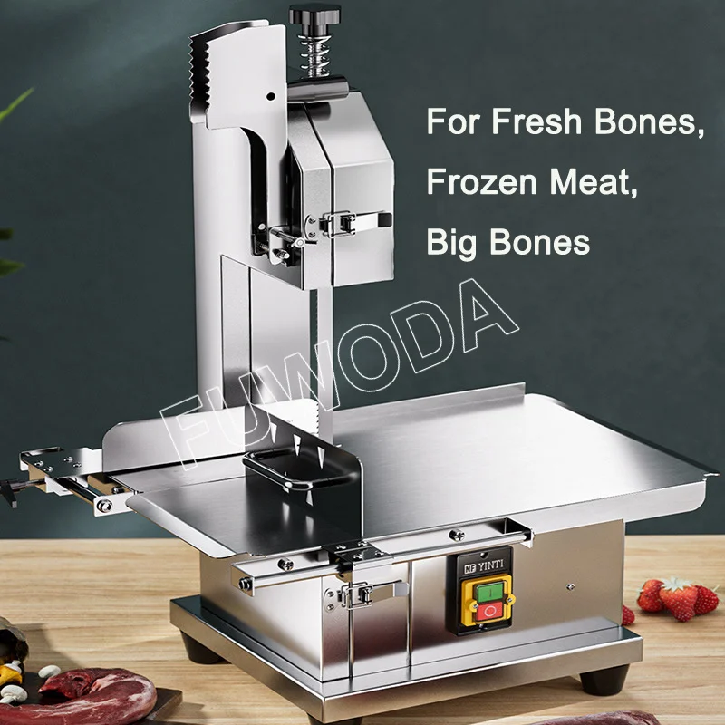 Electric Meat Cutter Stainless Steel Bone Cutting Machine Full Automatic Bone Cutter Bone Saw Bone Sawing Machine