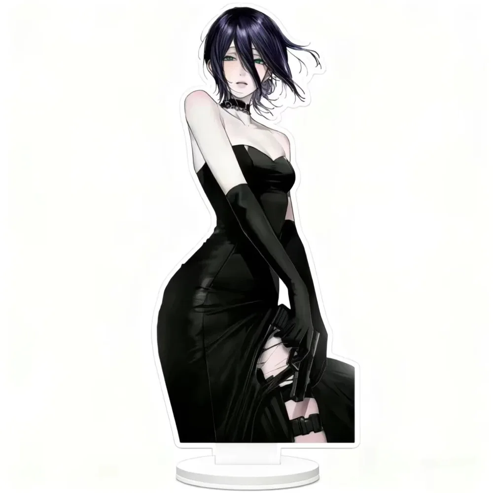 Anime Kettensäge Mann Der Film Reze Cosplay Stand Desktop Dekoration Nette Figur Acryl Stehende Platte Mode Party Requisiten