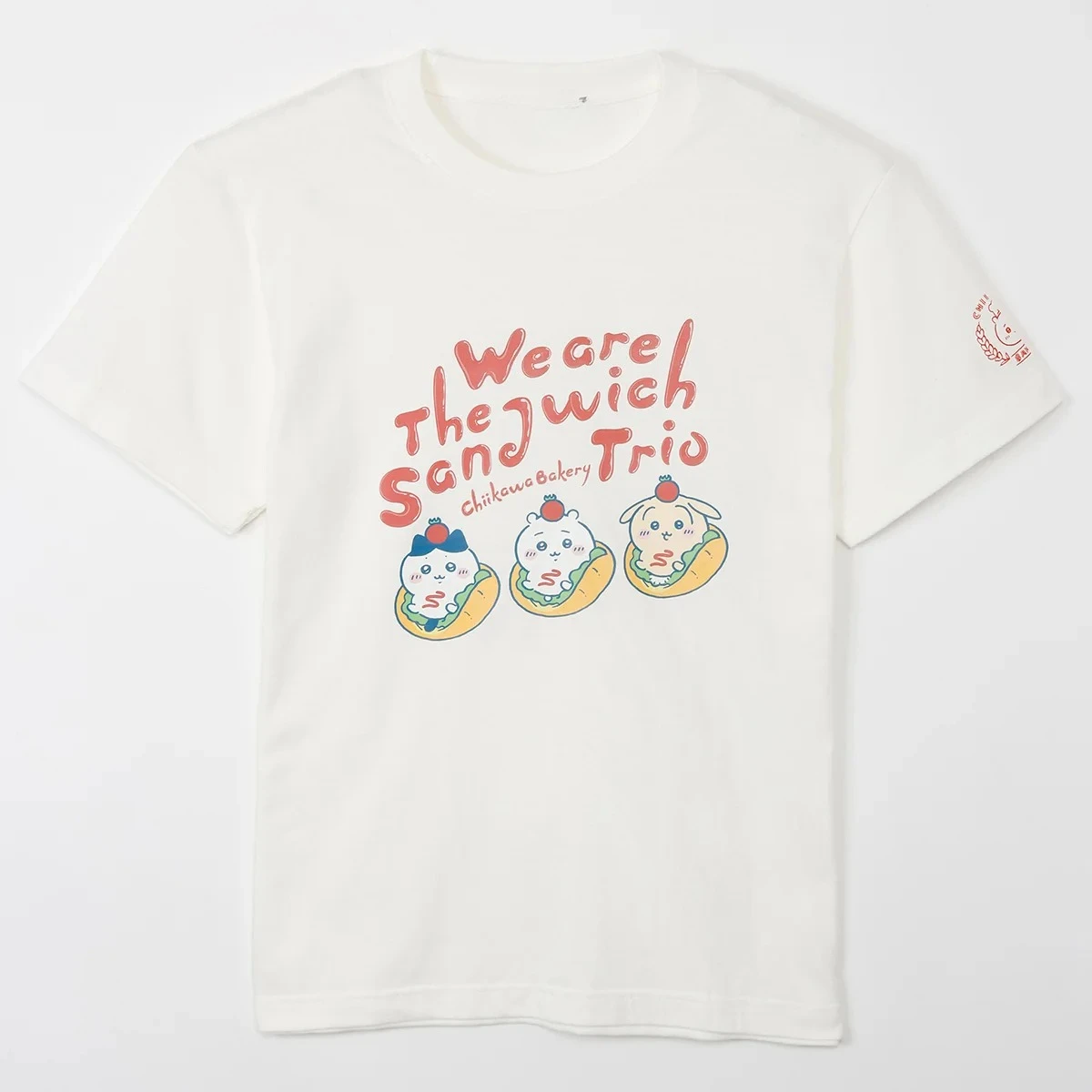 Chiikawas Lisasa Souvenir Shop Graphic Tee Unisex Full Load Cute Cartoon Short Sleeve Streetwear Fashion Tops