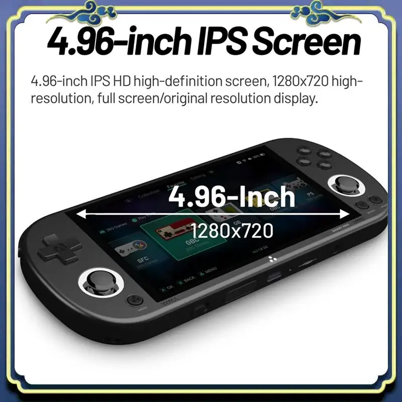 Per Trimui Smart Pro Console di gioco 128 GB 12000 giochi Linux Console per videogiochi retrò Supporta più emulatori C