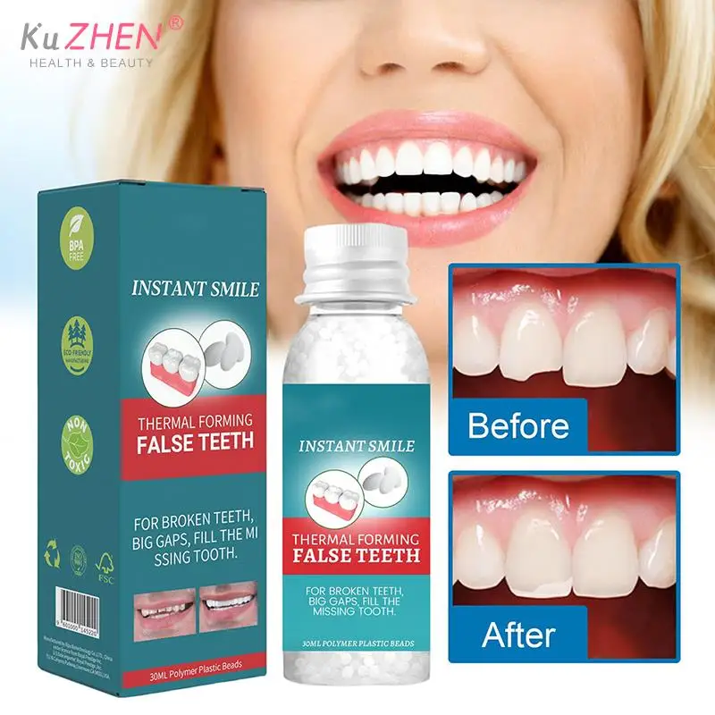 5/10/15/20/30g kit de reparação temporária dente dentes e lacunas falseteeth sólido cola dentadura dentes adesivos clareamento dente beautytool