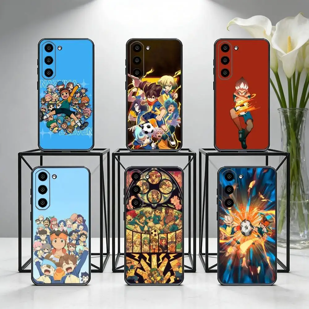 

Football I-InazumaS Eleven 11 Phone Case For Samsung Galaxy A73,A72,A71,A70,A53,A52,A51,Others Soft Black Cover