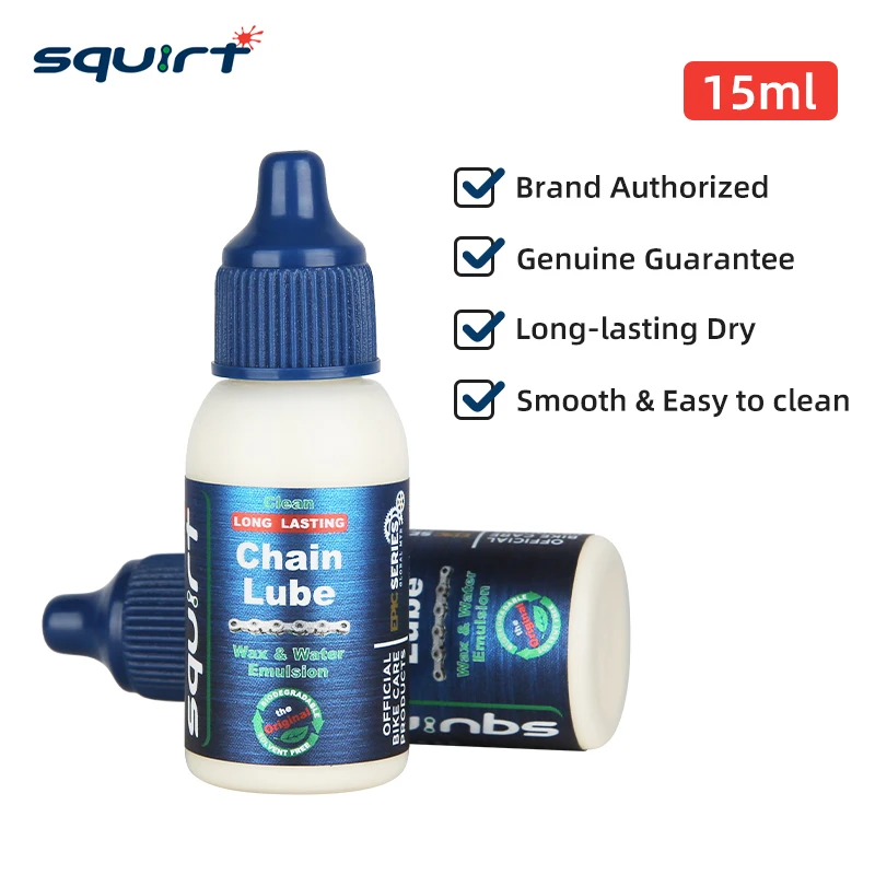 15ml Bicycle Special Chain Dry Lube Portable Mini  MTB Road Bike Dry Lube Squirt Chain Long Lasting Water Emulsion Wax