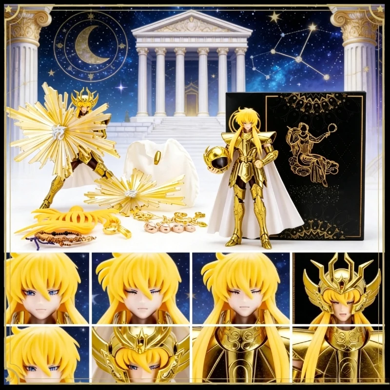 

【IN STOCK】ST Saint Seiya Myth Cloth EX LC Virgo Asumita Action Figure Knights of Zodiac The Lost Canvas Action FigureToy