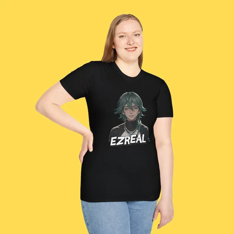 Heartsteel Ezreal Fanart Shirt Unisex Video Games Print T-Shirt