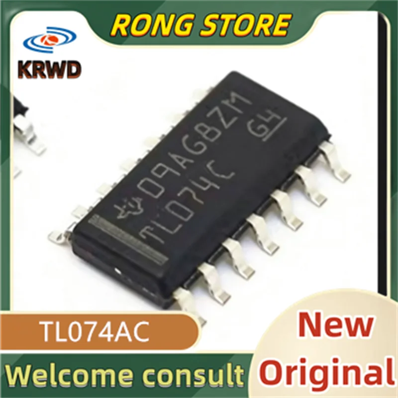 5PCS TL074C New and Original TL074ACDR TL074ACDT TL074AC TL074A