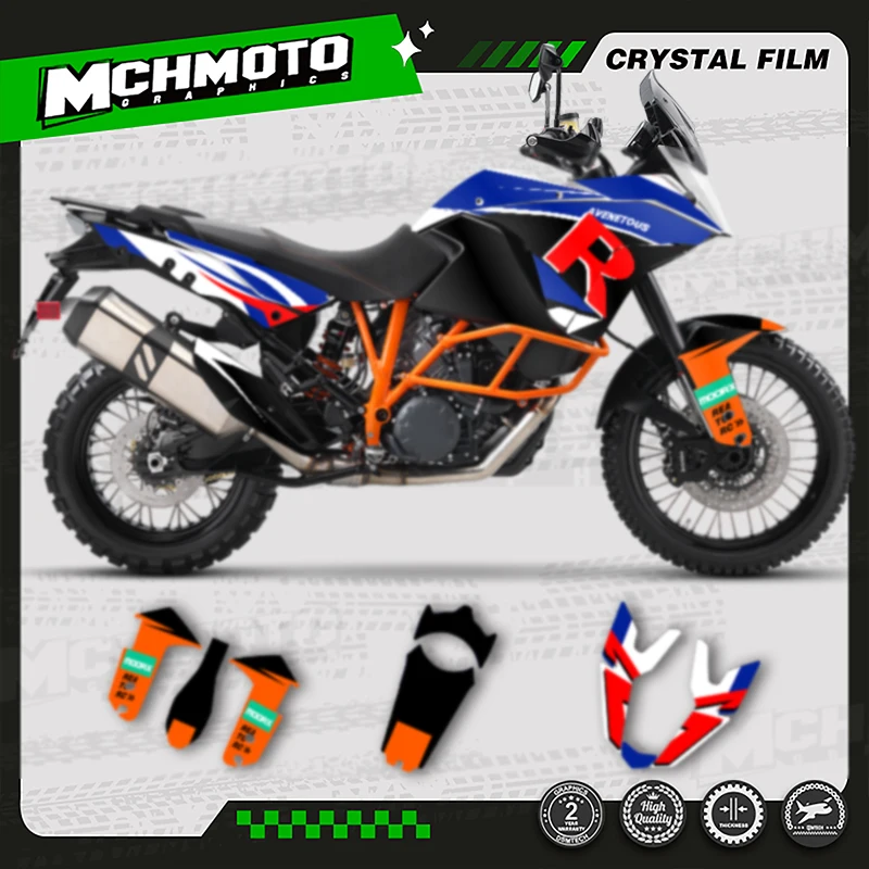 

MCHMFG For KTM ADV 1050 1090 1190 R S 2003-2016 Custom Motorcycle Graphics Background Decals Stickers Kits