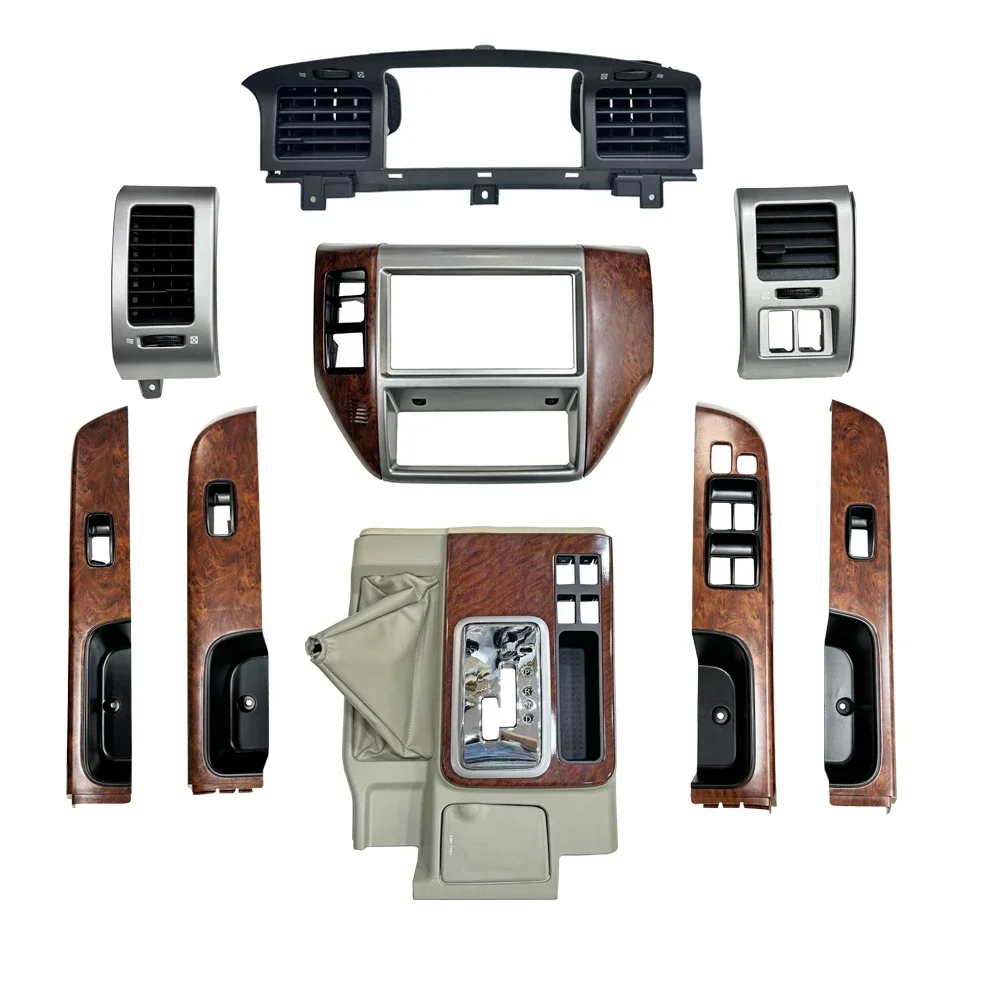 

Комплекты для замены рамок экранов панелей управления климат-контролем и переключателей передач для Nissan Patrol Y61 2005-2024, аксессуары