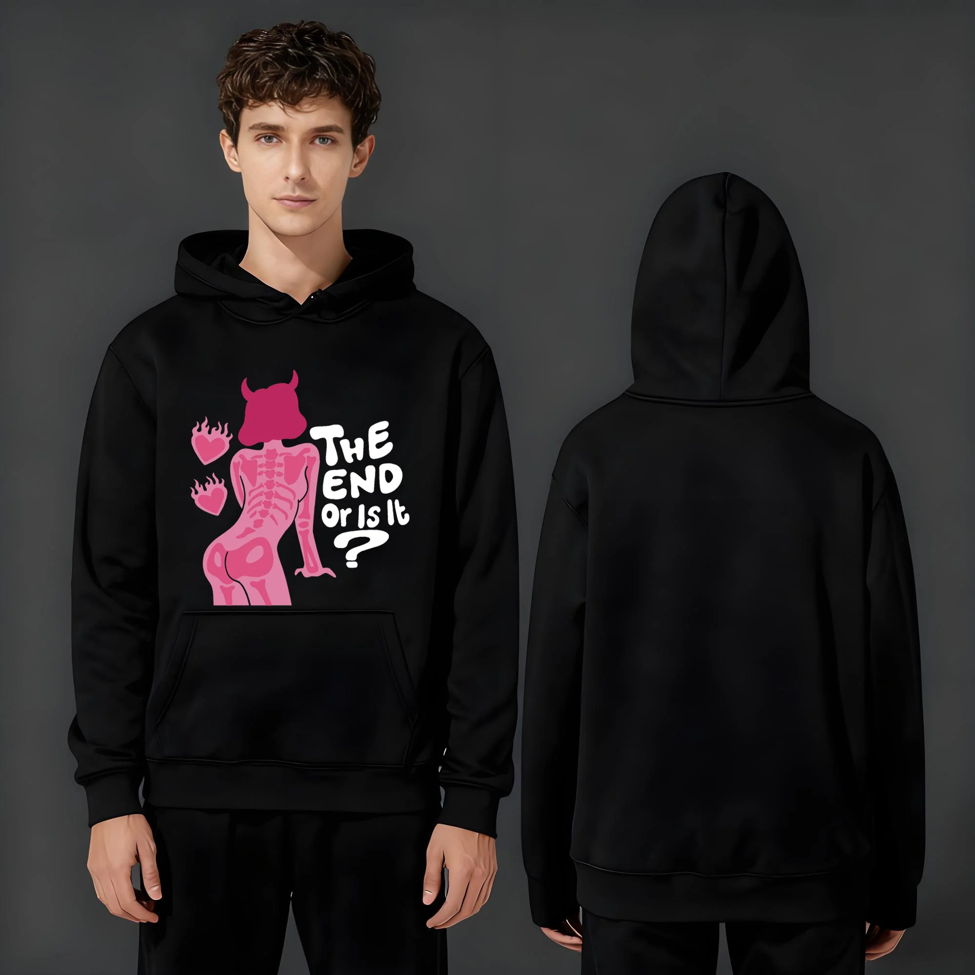 

Новейшая модная и повседневная мужская и женская толстовка с капюшоном весом 330 грамм из 2025 года с модными буквенными принтами.