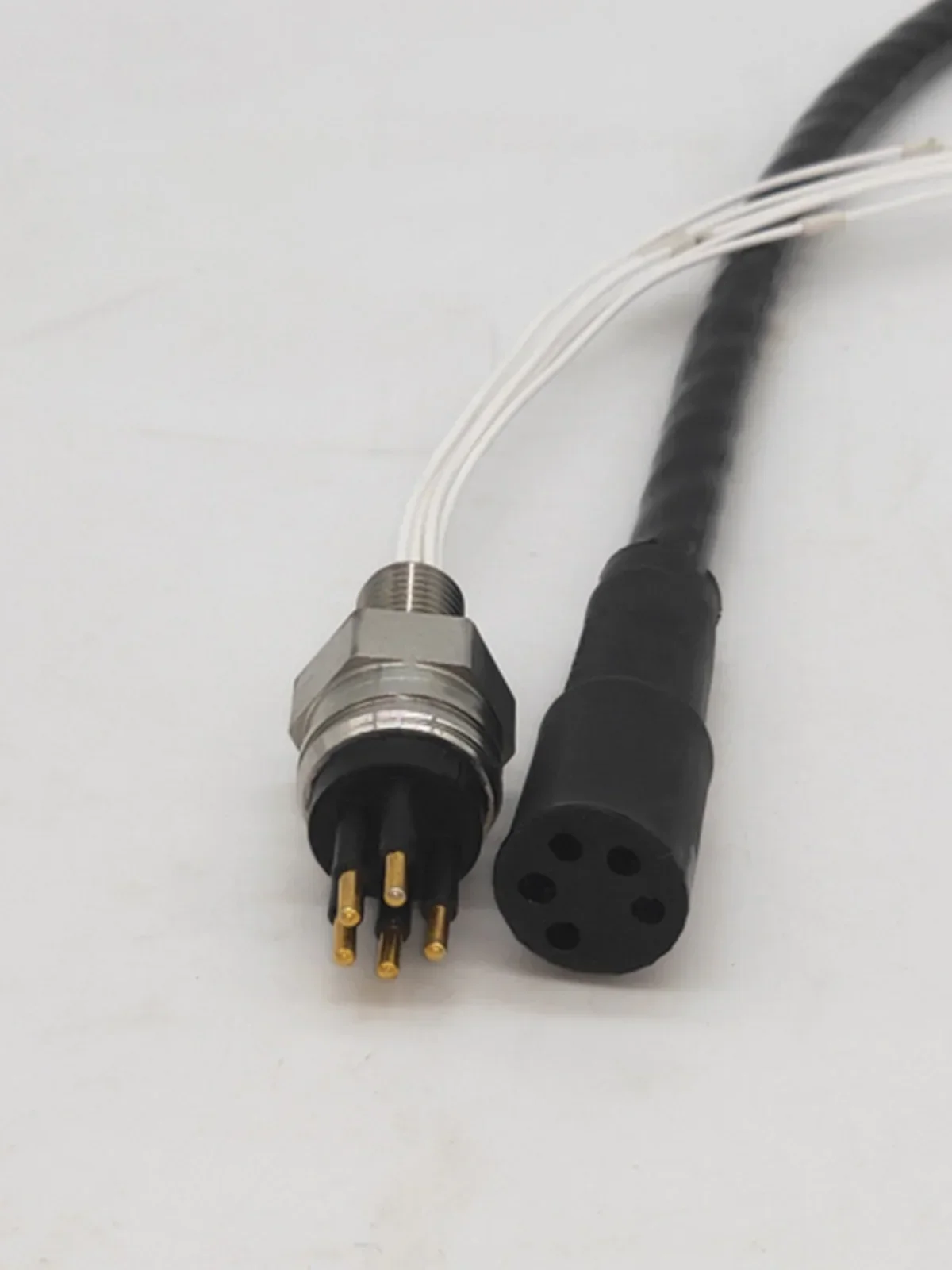 Connector 2-8-core micro ROV waterproof connector, underwater male and female plug socket