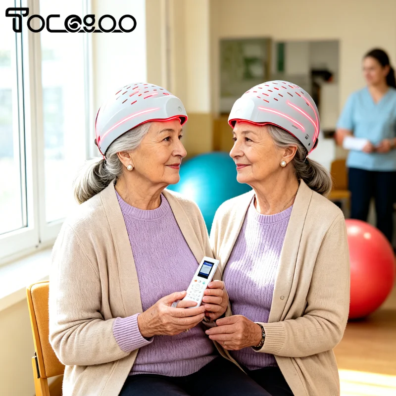 Professional 1070nm Photobiomodulation Helmet NIR Light for Alzheimer Parkinson TBI Brain Recovery Neuroprotection Device