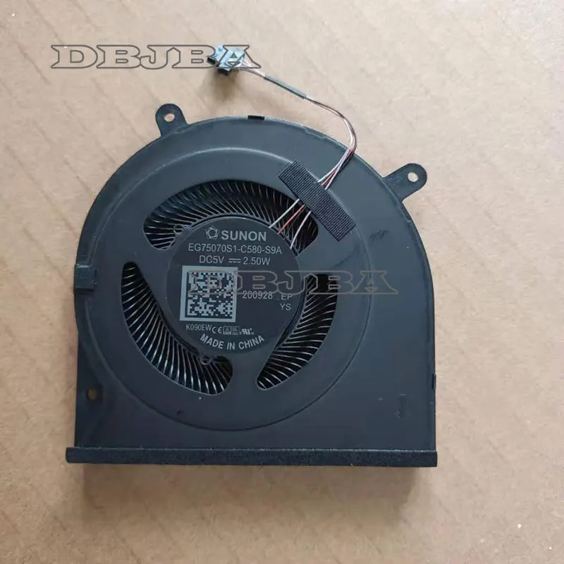 

Laptop CPU Cooling Fan For EG75070S1-C580-S9A DC5V 2.50W 4PIN TEHR7GR5M6-1422 GR5MP6A