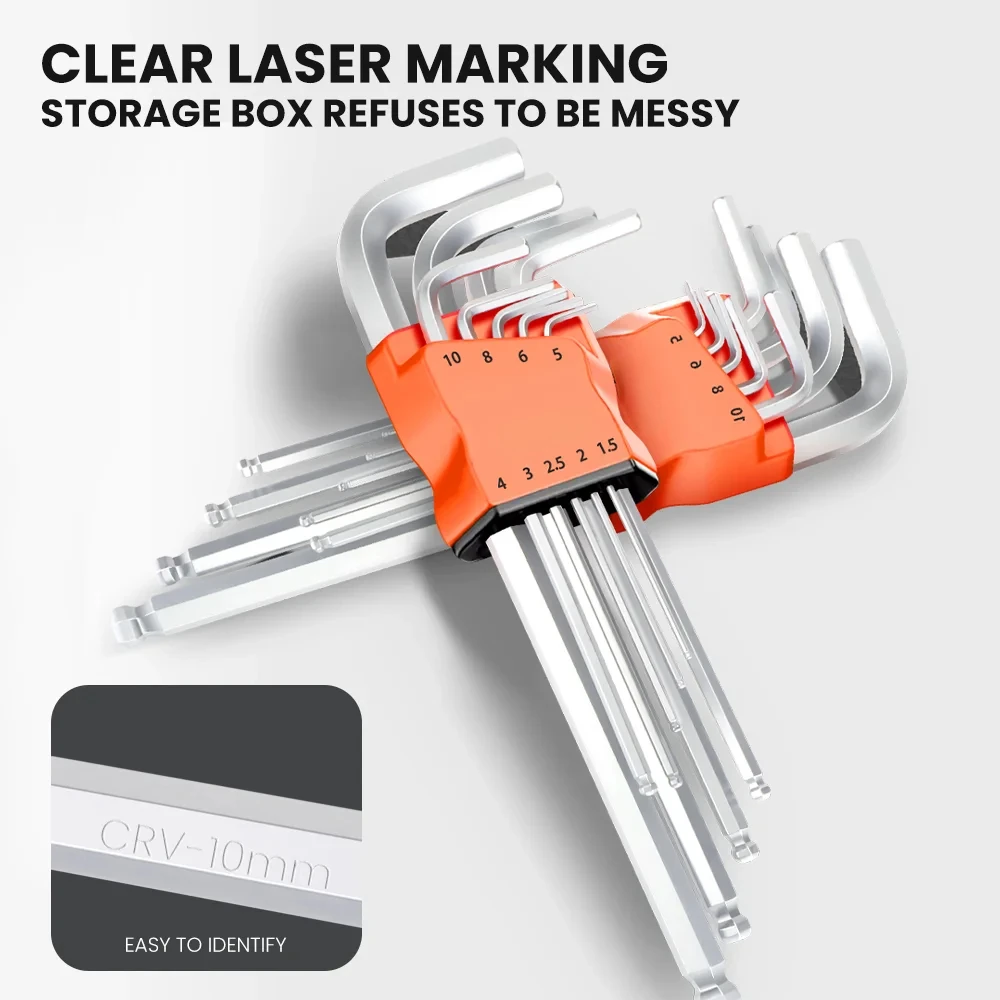 

Allen Wrench Set Hex Wrench Multifunctional Short Arm Tool Universal Wrench Tool
