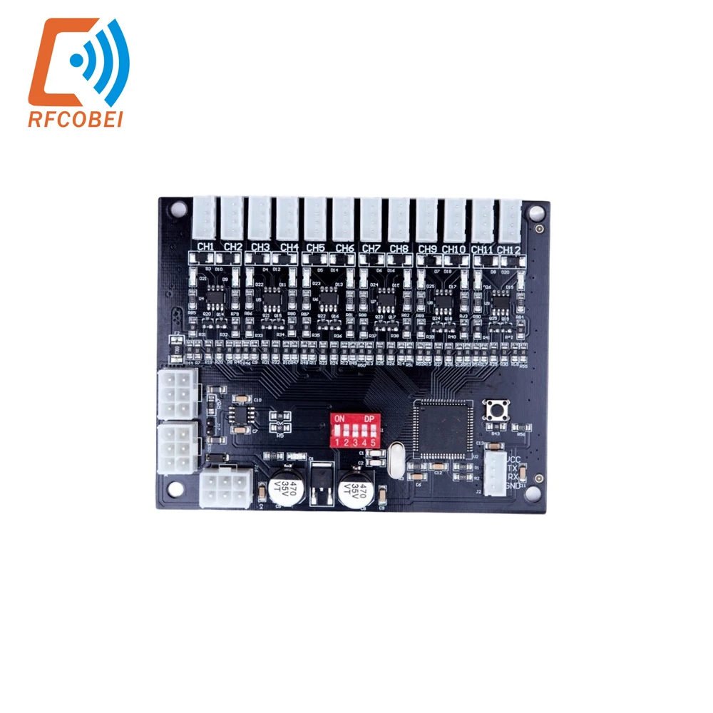 

12CH Smart locker electric lock control board intelligent vending machine locker multi-channel control board