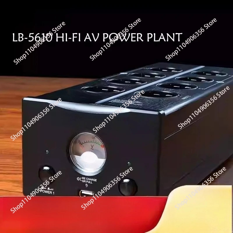 

for latest Bada LB-5610 EU plug 2 channel Audiophile Power Filter Schuko Socket with USB 5V charge VU meter shown AC110V- 240V