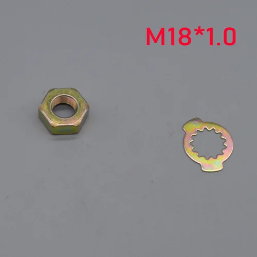 Imagen 2 del producto Tuercas de piñón de cadena delantera de motocicleta, piñón M18 para Benelli TNT300 tnt 600 300 tnt600, 300cc, 600cc