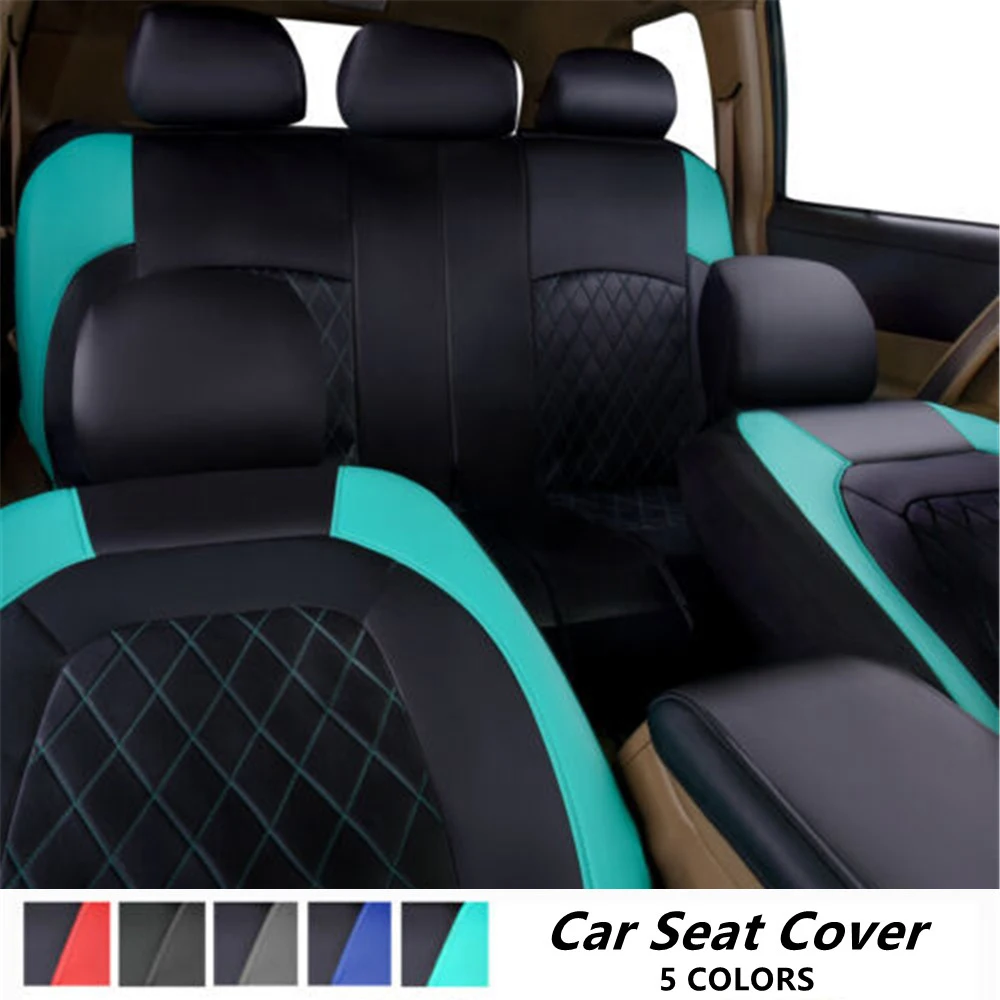 

NEW Cars Covers Seats For Citroen C2 C3 C4 Cactus C5 C4 Picasso C6 DS3 DS4 DS5 Front/Rear PU Leather Car Seat Protector Cushion