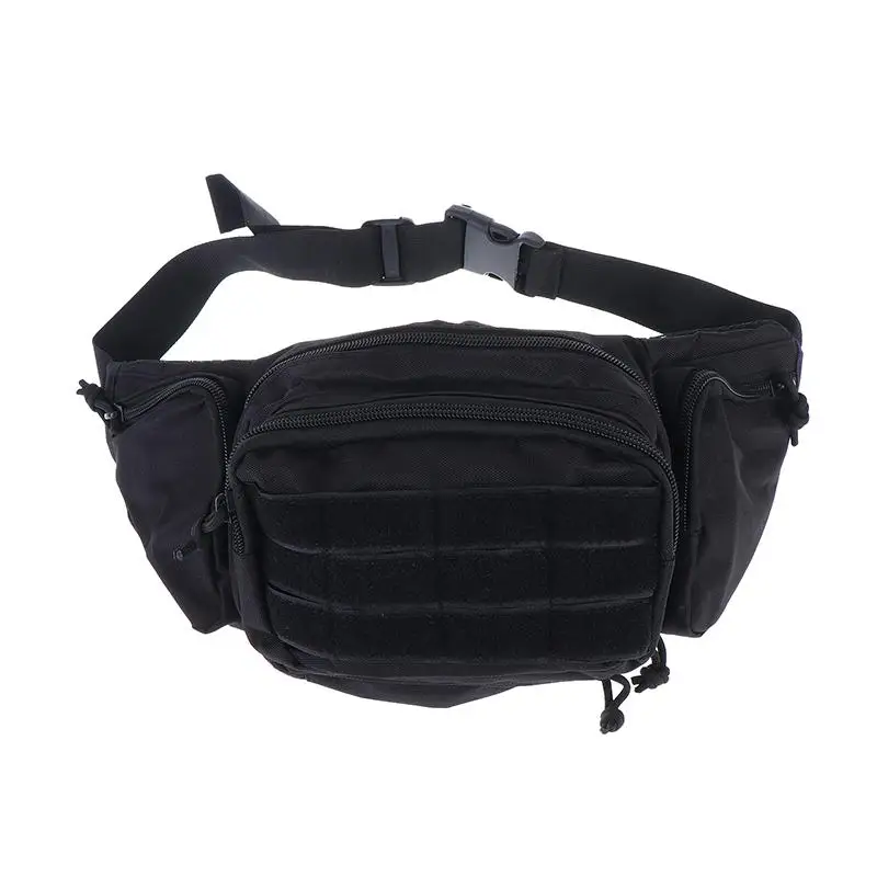 Men Waist Fanny Pack Belt Bag Outdoor  Motorcycle Rider Sports Climb Camping Male Chest Bag