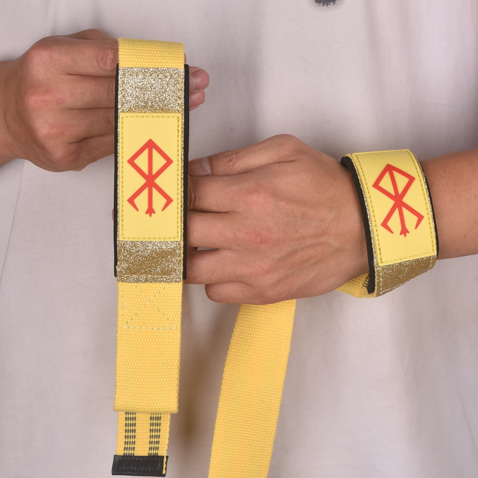 أحزمة رفع الأثقال لرفع الأثقال، أحزمة معصم رياضية للرجال والنساء، أحزمة رفع الأثقال القطنية المبطنة لكمال الأجسام، Powerlif