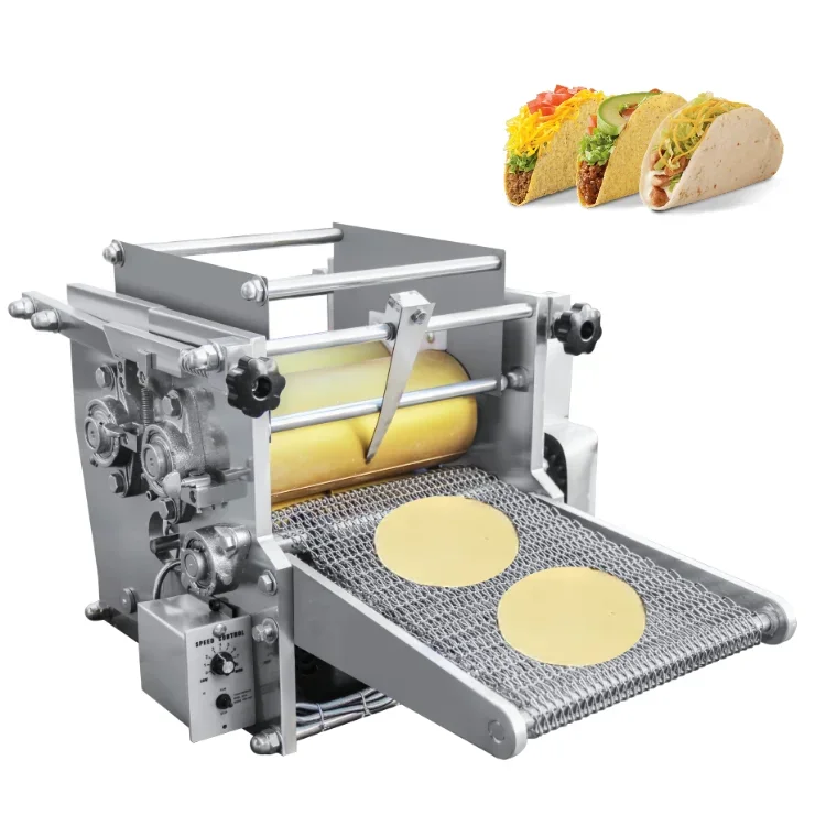 Full Automatic industrial flour corn mexican tortilla machine taco roti maker press bread grain product tortilla making machines