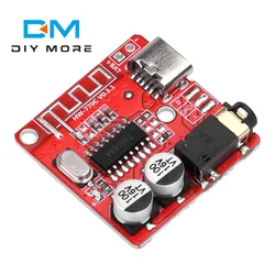 1/5/10Pcs Bluetooth Audio Receiver Board Bluetooth 5.1 MP3 Lossless Decoder Micro USB 3.5mm Audio Output Type-C Amplifier Module