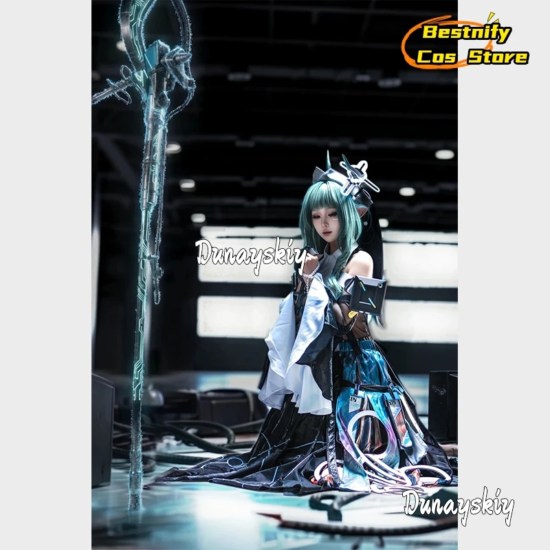 

Волшебная палочка Xaihi для косплея по игре Arknights: Endfield, 180 см, 3D, из полимолочной кислоты, реквизит в стиле панк, крутой аксессуар