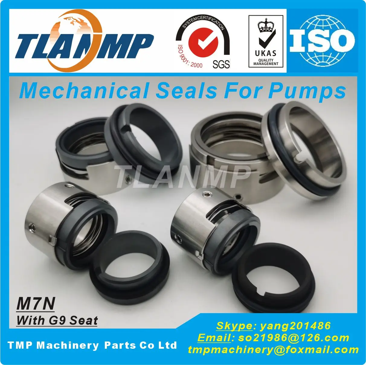 M7N-55 M7N/55-G9 M7N-55/G9 G91 TLANMP Mechanical Seals for Pumps with G9 Stationary seats