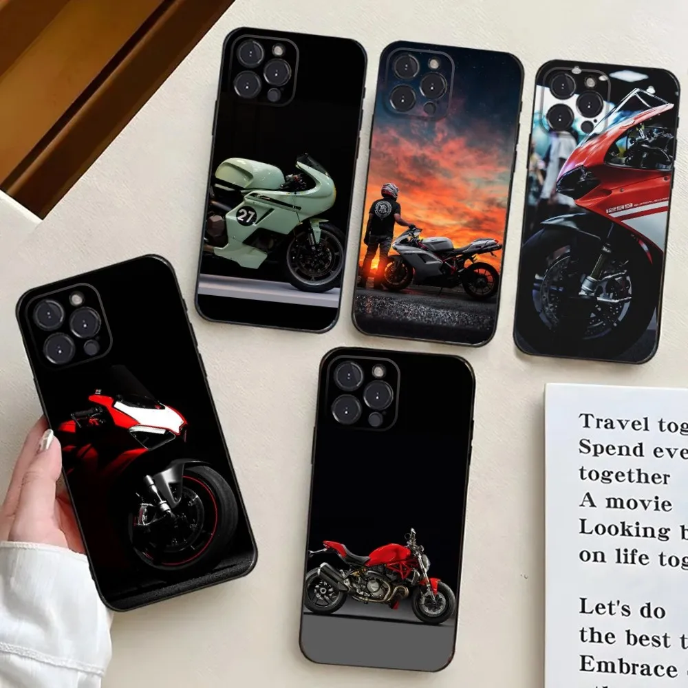 Cool D-Ducaties 916 Phone Case For iPhone 16,15,14,13,12,11,Pro,X,XS,Max,XR,Plus,Mini Black Silicone Soft case