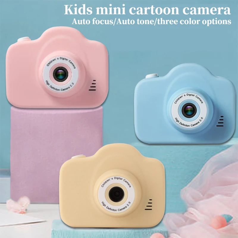 

8GB16GBMini Children Cartoon Camera Taking Photos Videos Music Playback Baby Cartoon Toys Mini Camera Gifts Toys Outdoor