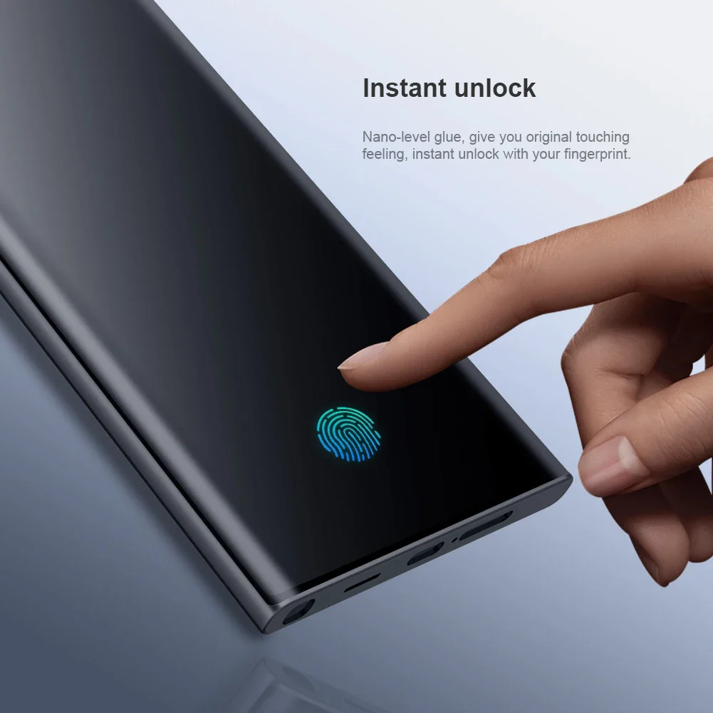 2PCS/Set For Samsung Galaxy S24 Ultra Nillkin Impact Resistant 3D Curved Screen Protector Full Cover Soft Film For S24 Plus/S24