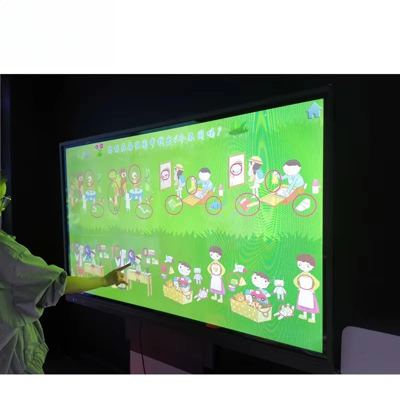 Wholesale All-in-One Interactive Educational Game Machine Multi-Player Interactive Advertising Equipment for Schools