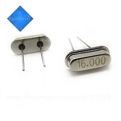 20pcs/lot hc-49s 16MHz Oscillator quartz resonator HC49S 49S 16M 16.000mhz DIP-2 crystal In Stock