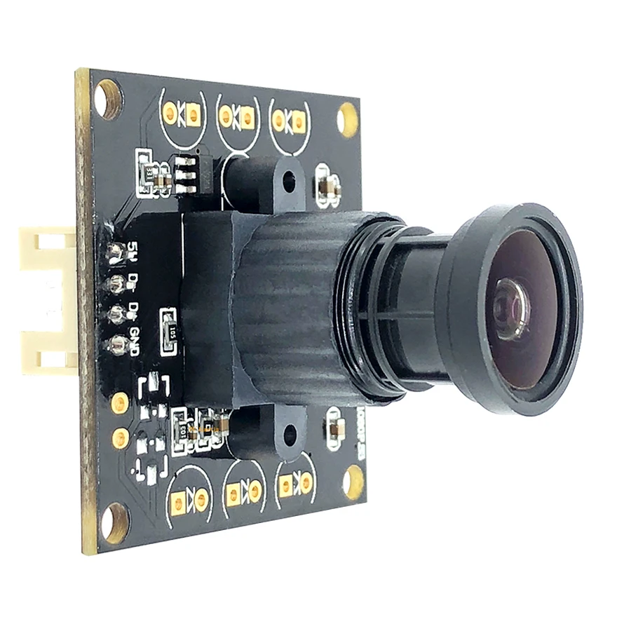 Industrie 120 °   Weitwinkel 30FPS/60FPS/120FPS CCTV Überwachung HD 200W 1920*1080P Android Linux UVC Webcam USB Kamera Codul