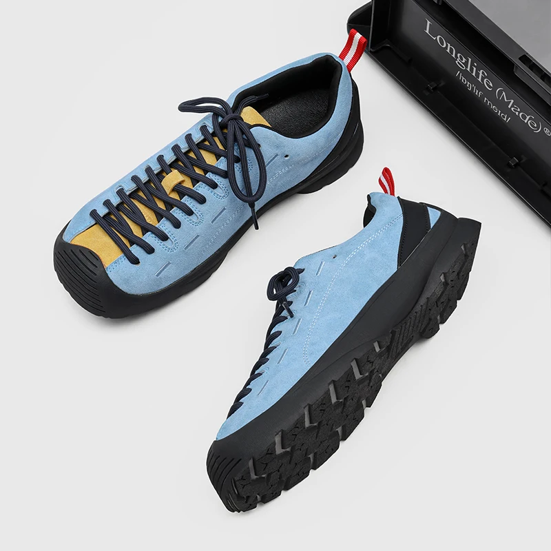 Autumn New Men's Hiking Shoes, Outdoor Anti Slip Fashionable Hiking Shoes, Men's Off-road Casual Shoes Sizes 38-46