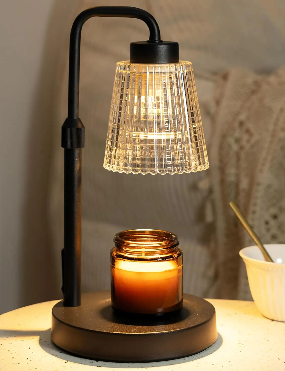 

Candle Warmer Lamp with Timer Dimmable, Birthday Gifts for Women Mom, House Warming Gifts New Home Decor, Wax Melt Warmer for Ja