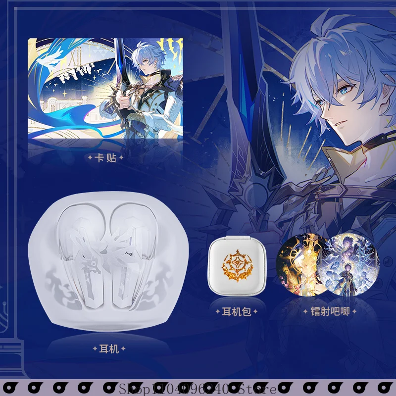 

Honkai: Star Rail Phainon Аниме Косплей Беспроводные наушники Игровая гарнитура Наушники Bluetooth Беспроводная Bluetooth-гарнитура