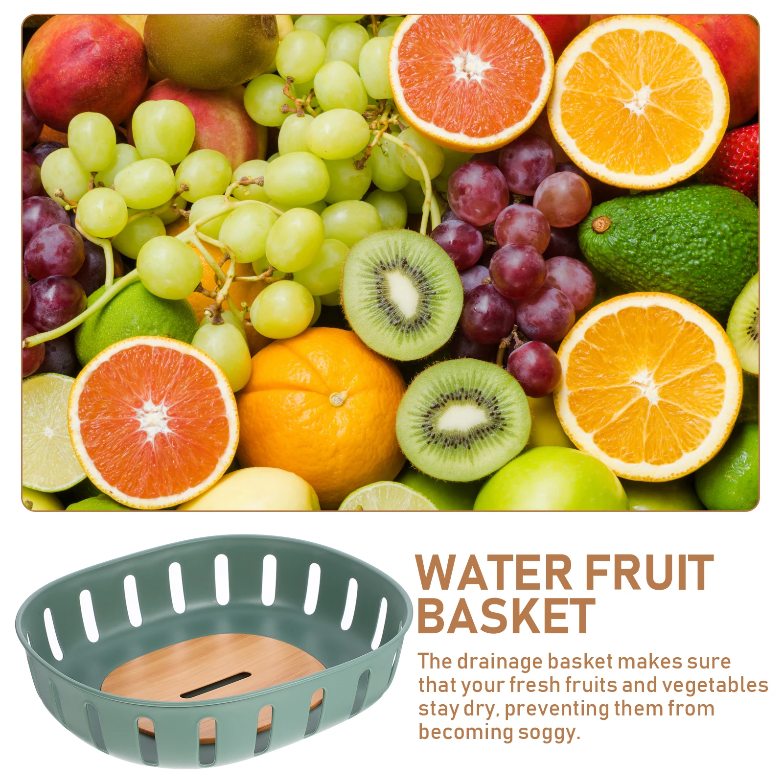

Snack Tray Fruit Drain Hollow Wire Vegetable Draining Kitchen Countertop Food Storage Baskets Desktop Fruit Holder Farmhouse