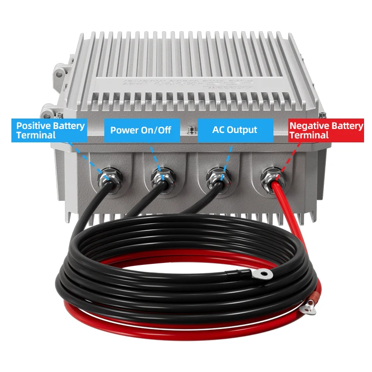 IP67 2080W 12V/24V/48V to 220V/230V/240V DC/AC Single Phase Outdoor Camping Waterproof Pure Sine Wave Inverter
