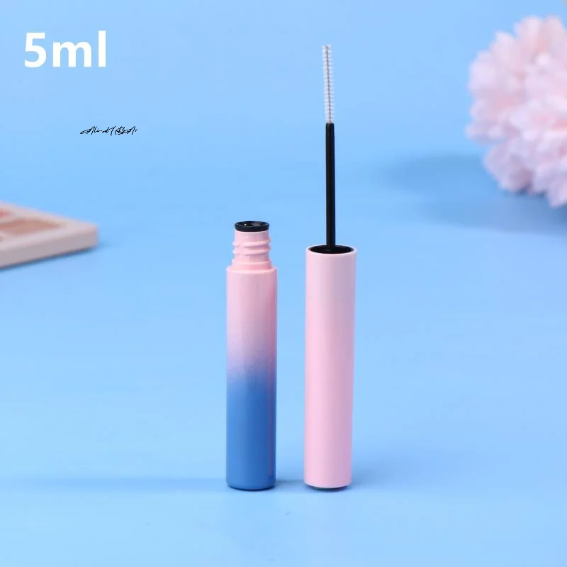 

5ML Ultra Fine Brush Empty Mascara Tube Liquid Eyeliner Mascara Bottle Eyelash Elongation Refillable Cosmetics Containers