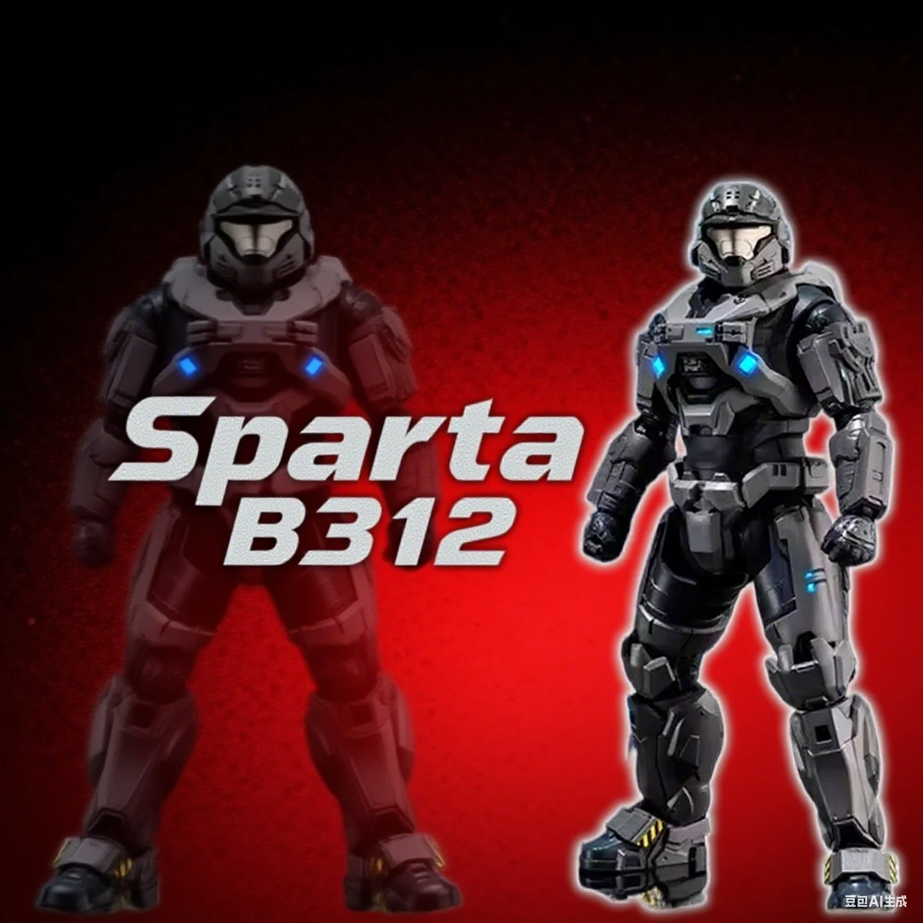 Figurka Spartan-B312 Noble Six, Anime, Peryferia, Ruchoma Lalka Model, Ozdoba na Biurko, Wyjątkowy Prezent Niespodzianka