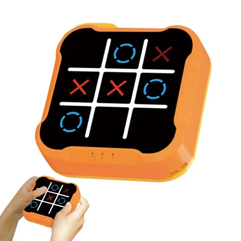 Tic-Tac-Toe Schach Puzzle Spielzeug elektronische Problem Brettspiel Brettspiele Schachspiel Schach Brettspiel tragbare Indoor-Party für