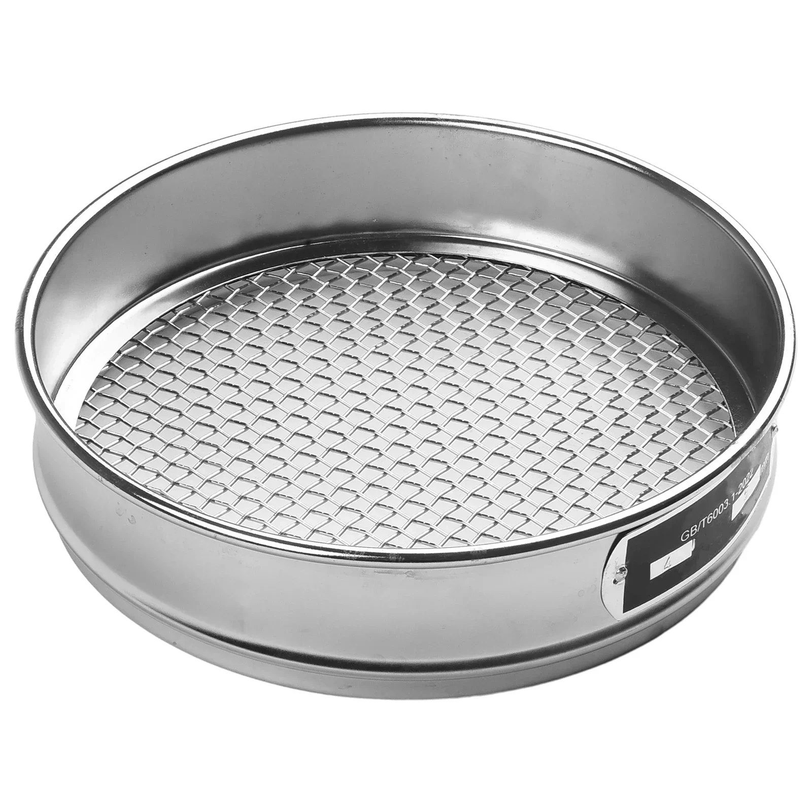 Parts Standard Sieve Inspection Stainless Steel Mesh 20cm 4 Mesh-600 Mesh Diameter 20cm Good Toughness Inspection